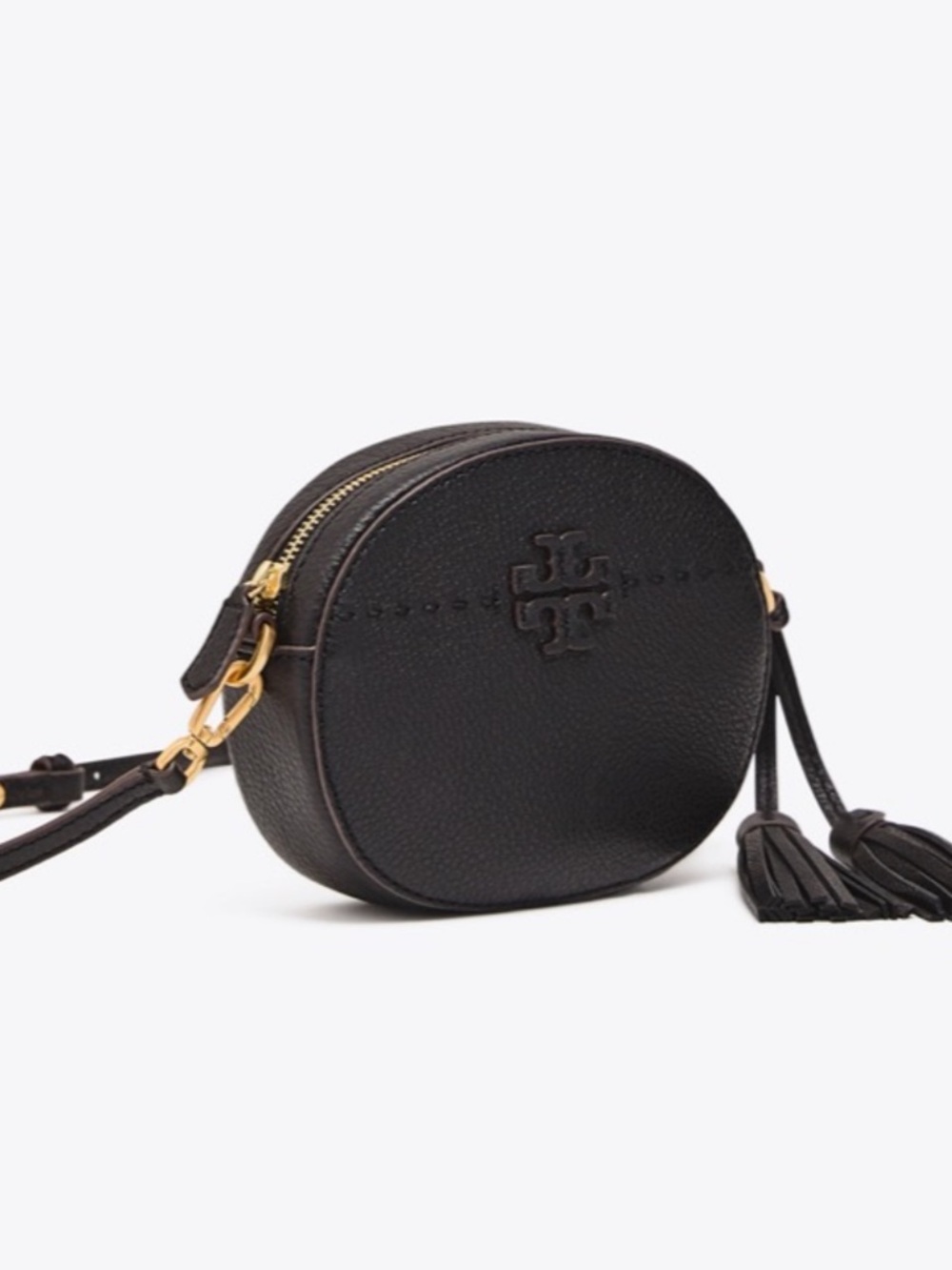 Tory Burch McGraw Round Crossbody Bag